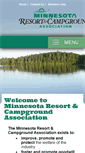 Mobile Screenshot of mnresortsandcampgrounds.org